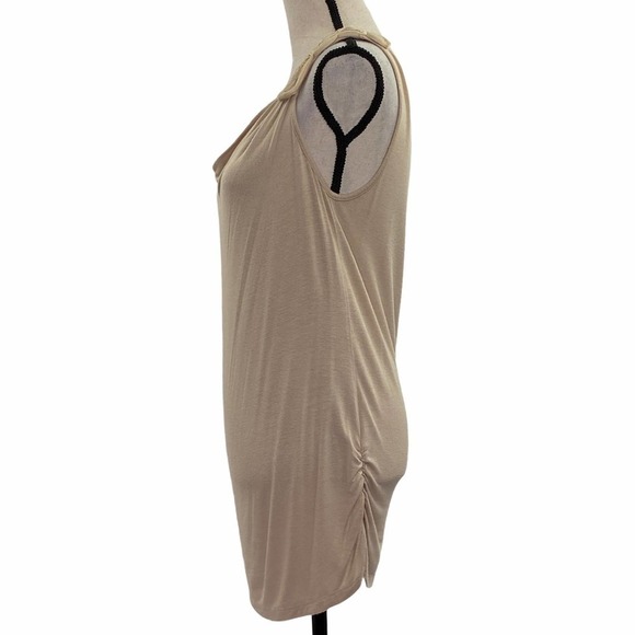 AGENDA Sleeveless Cowl Neck Flower Top Size Medium - Picture 5 of 10